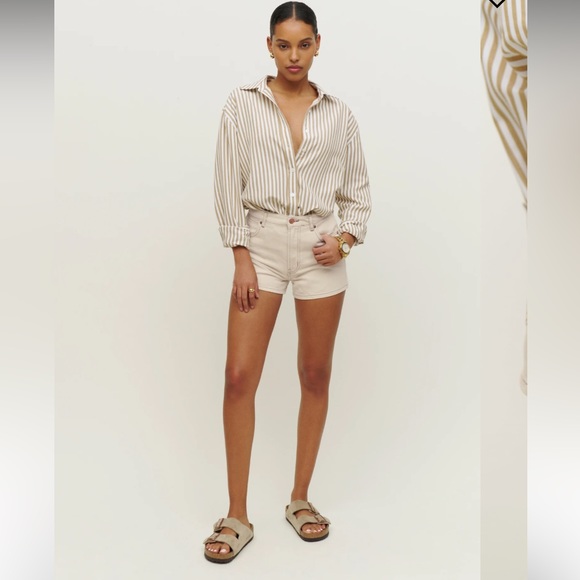 Reformation cowboy high rise Jean Short - Picture 1 of 5